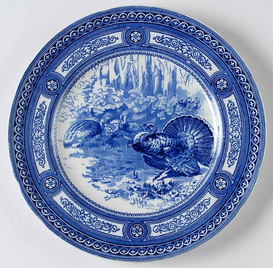 Turkeys Dinner Plate by Royal Doulton-1