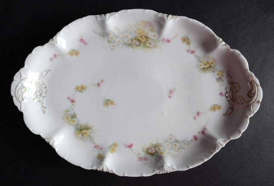 R611 14" Oval Serving Platter by Rosenthal - Continental-1