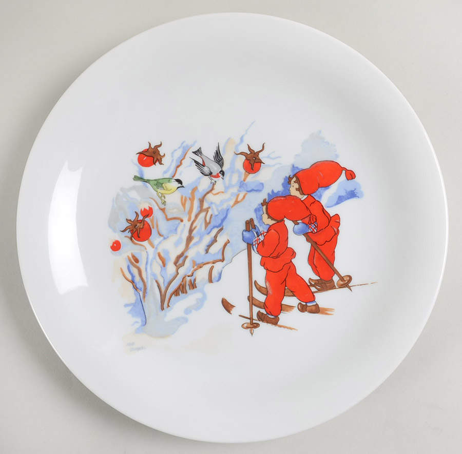 Tomtejul Dinner Plate by Rorstrand-1