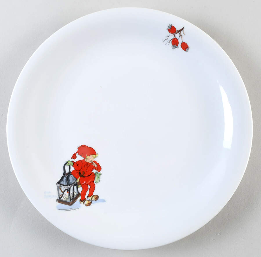 Tomtejul Large Dinner Plate by Rorstrand-1