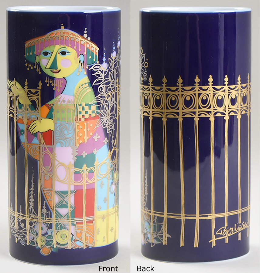 Thousand and One Nights 9" Oval Vase by Rosenthal - Continental-1