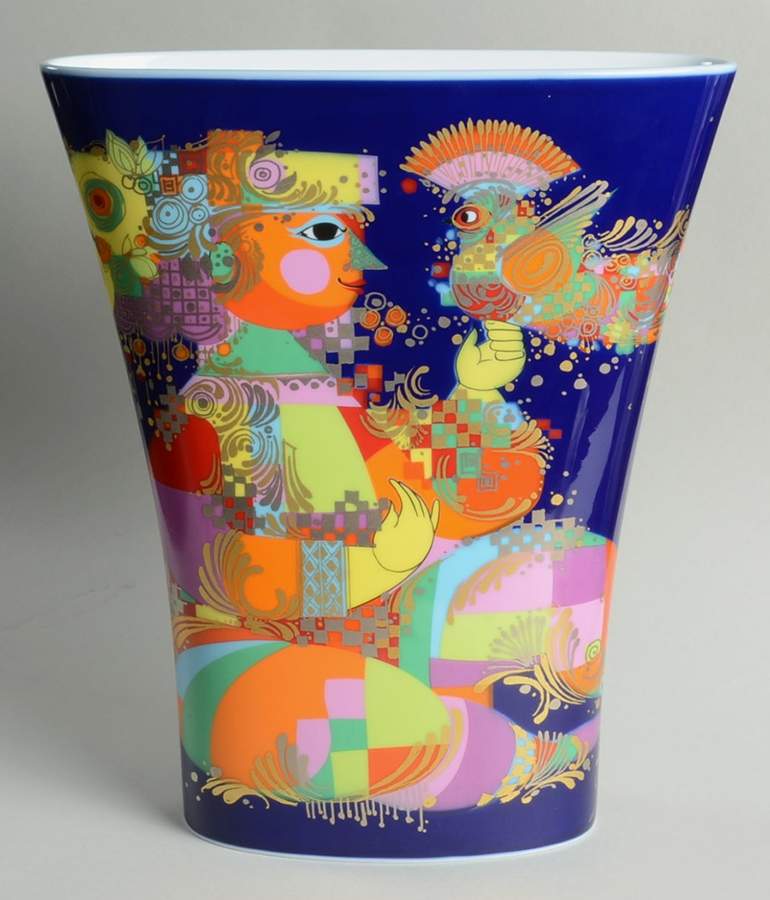 Thousand and One Nights 12" Flared Vase by Rosenthal - Continental-1
