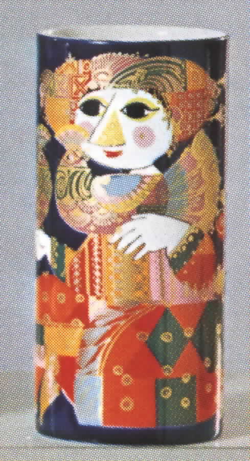 Thousand and One Nights 8" Cylinder Vase by Rosenthal - Continental-1