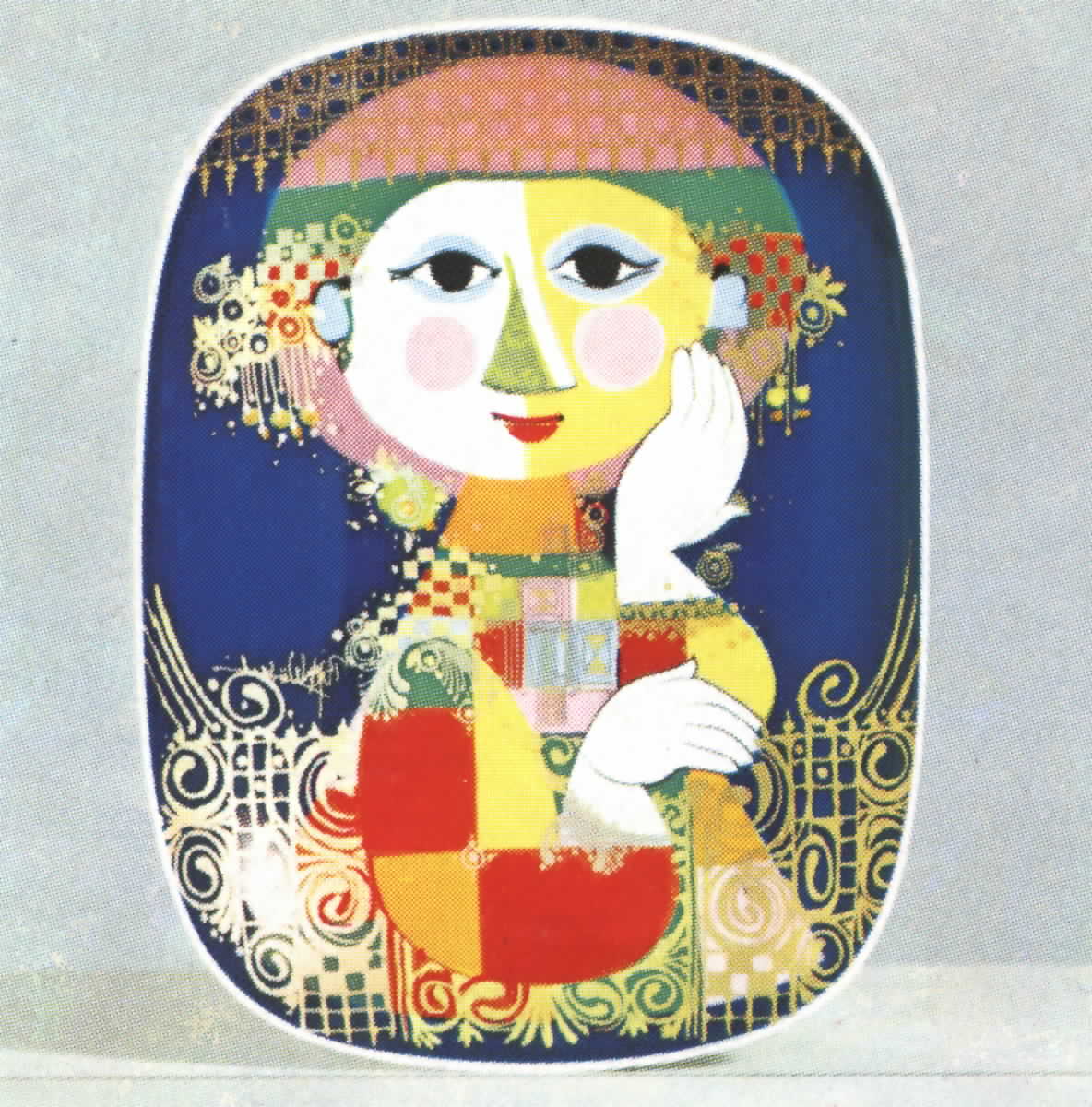 Thousand and One Nights 12" Wall Plate by Rosenthal - Continental-1