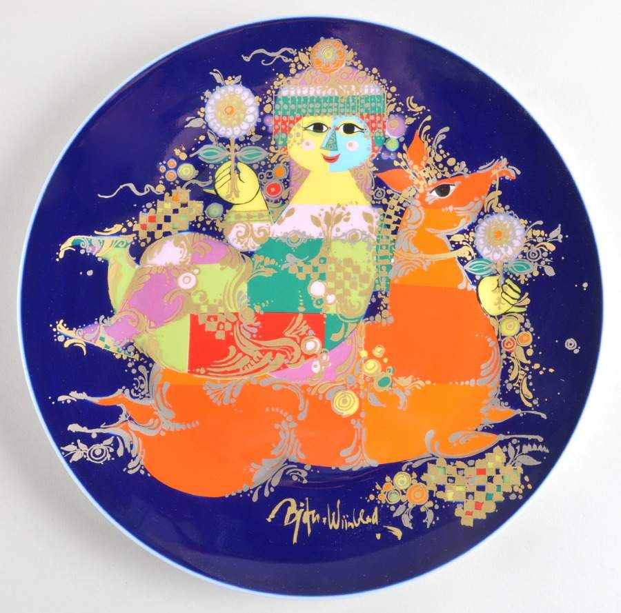 Thousand and One Nights Wall Plate by Rosenthal - Continental-1