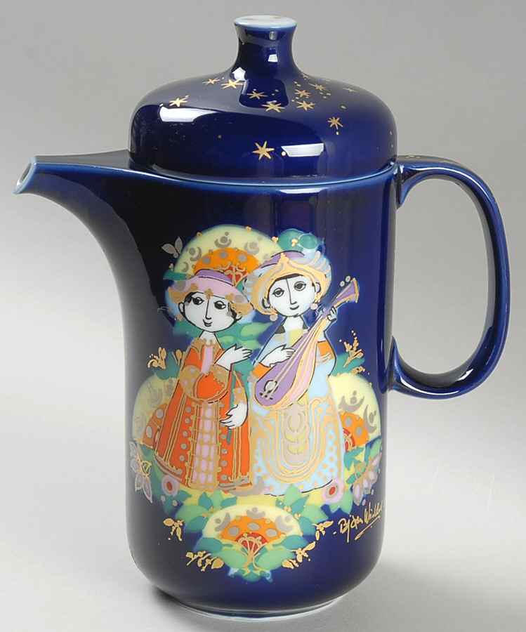Thousand and One Nights Mini Coffee Pot & Lid by Rosenthal - Continental-1