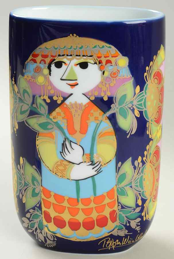Thousand and One Nights 7" Octagonal Vase by Rosenthal - Continental-1
