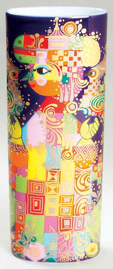 Thousand and One Nights 8" Oval Vase by Rosenthal - Continental-1