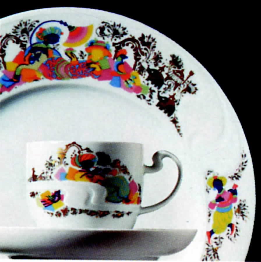 Abduction From the Seraglio Dinner Plate by Rosenthal - Continental-1