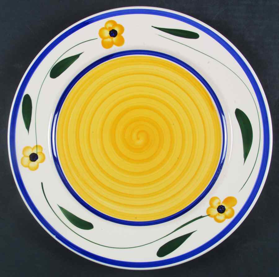 Impatiens 12" Chop Plate (Round Platter) by Roma (New York)-1