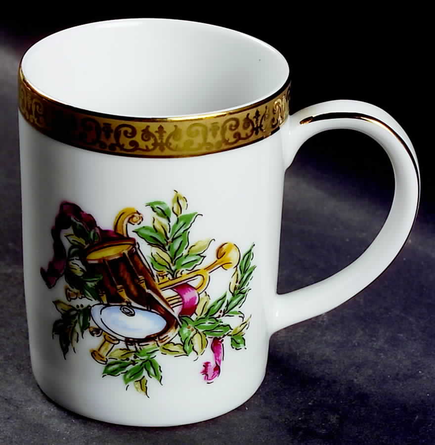 Gold Buffet (Christmas) Mug by Royal Gallery-1