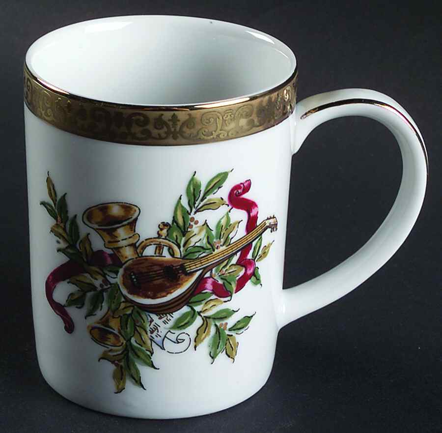 Gold Buffet (Christmas) Mug by Royal Gallery-1