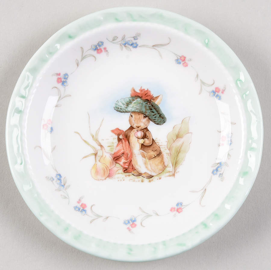 World of Beatrix Potter 4" Toy Plate by Royal Albert-1