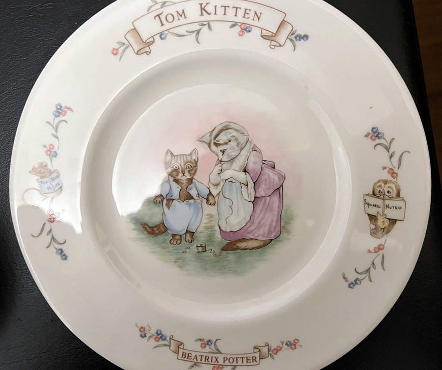 World of Beatrix Potter Bread & Butter Plate by Royal Albert-1