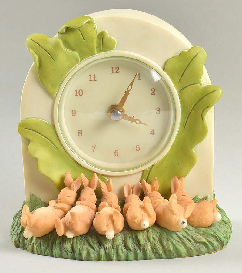 World of Beatrix Potter Quartz Clock by Royal Albert-1