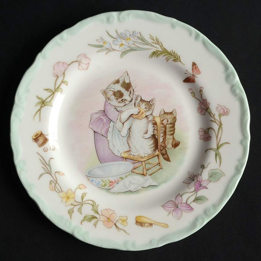 World of Beatrix Potter Bread & Butter Plate by Royal Albert-1