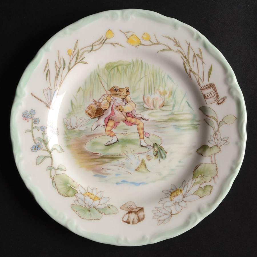 World of Beatrix Potter Bread & Butter Plate by Royal Albert-1