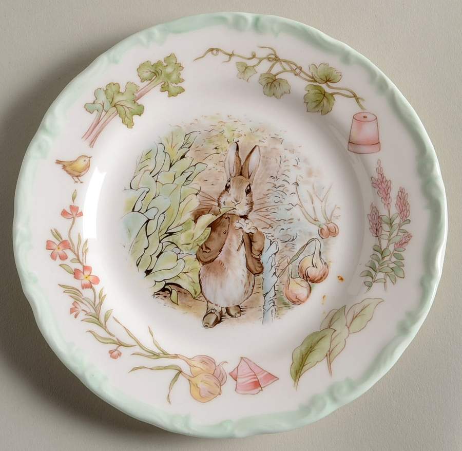 World of Beatrix Potter Bread & Butter Plate by Royal Albert-1
