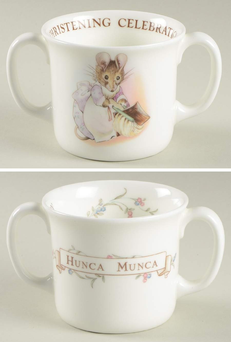 World of Beatrix Potter Christening Mug by Royal Albert-1