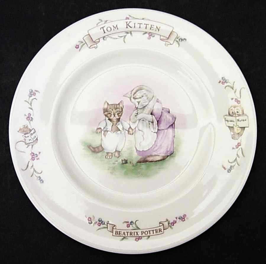 World of Beatrix Potter Child's Plate by Royal Albert-1
