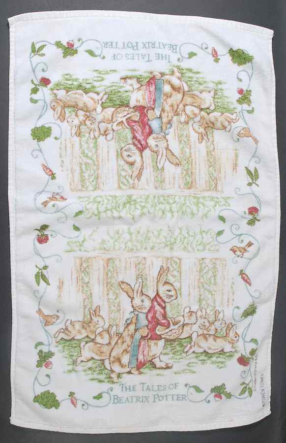 World of Beatrix Potter Cloth Dish Towel by Royal Albert-1