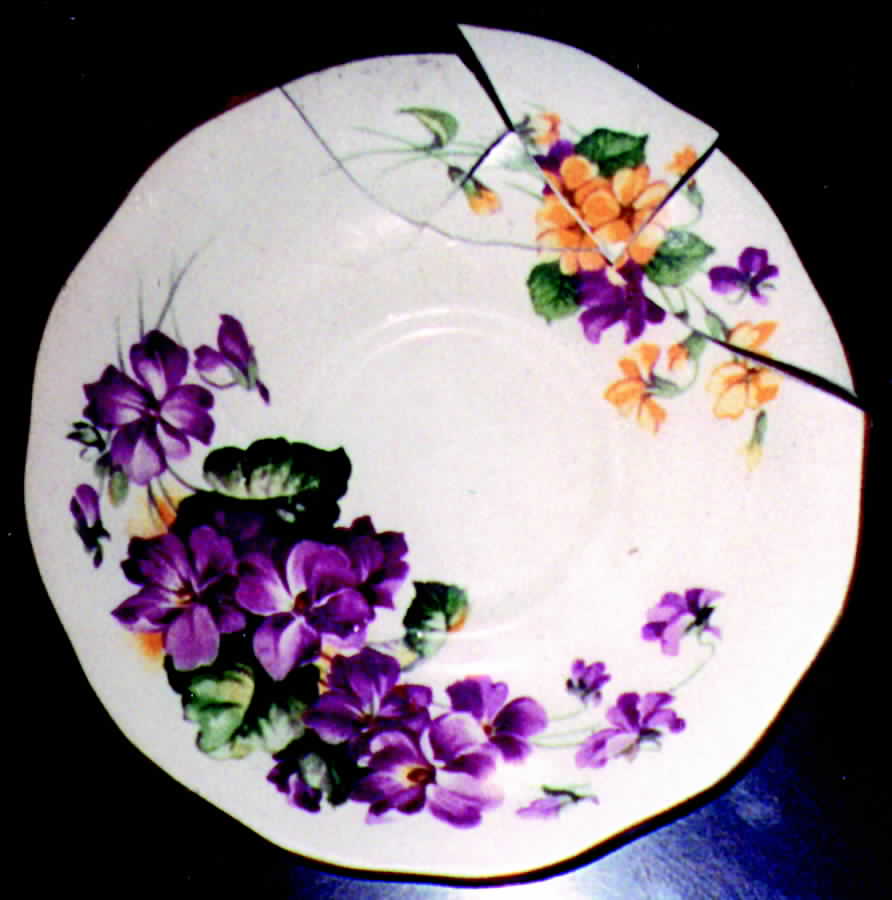 Lavender Lady Saucer by Royal Standard-1