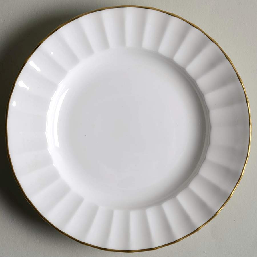 Warmstry Gold Edge Bread & Butter Plate by Royal Worcester-1
