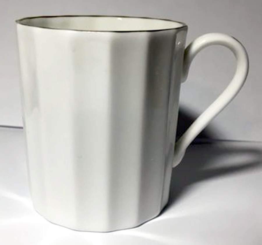 Warmstry Gold Edge Flat Demitasse Cup by Royal Worcester-1