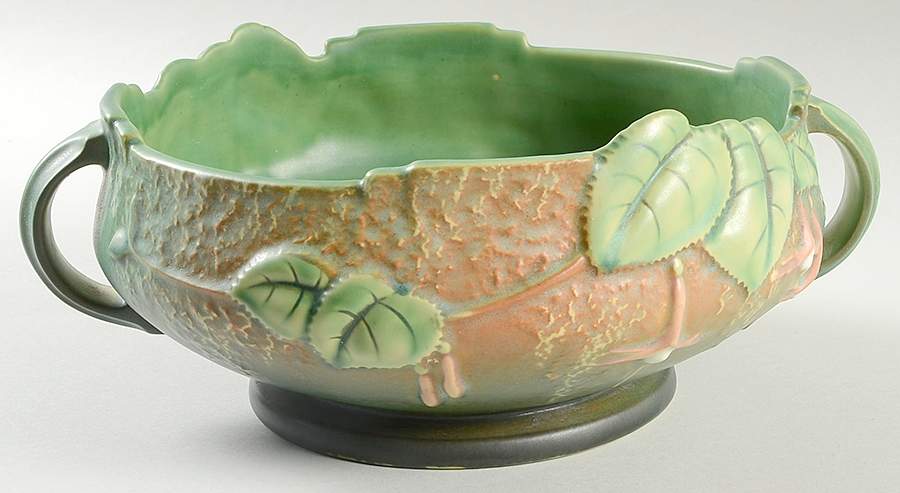 Fuchsia Green 8" Round Bowl by Roseville-1