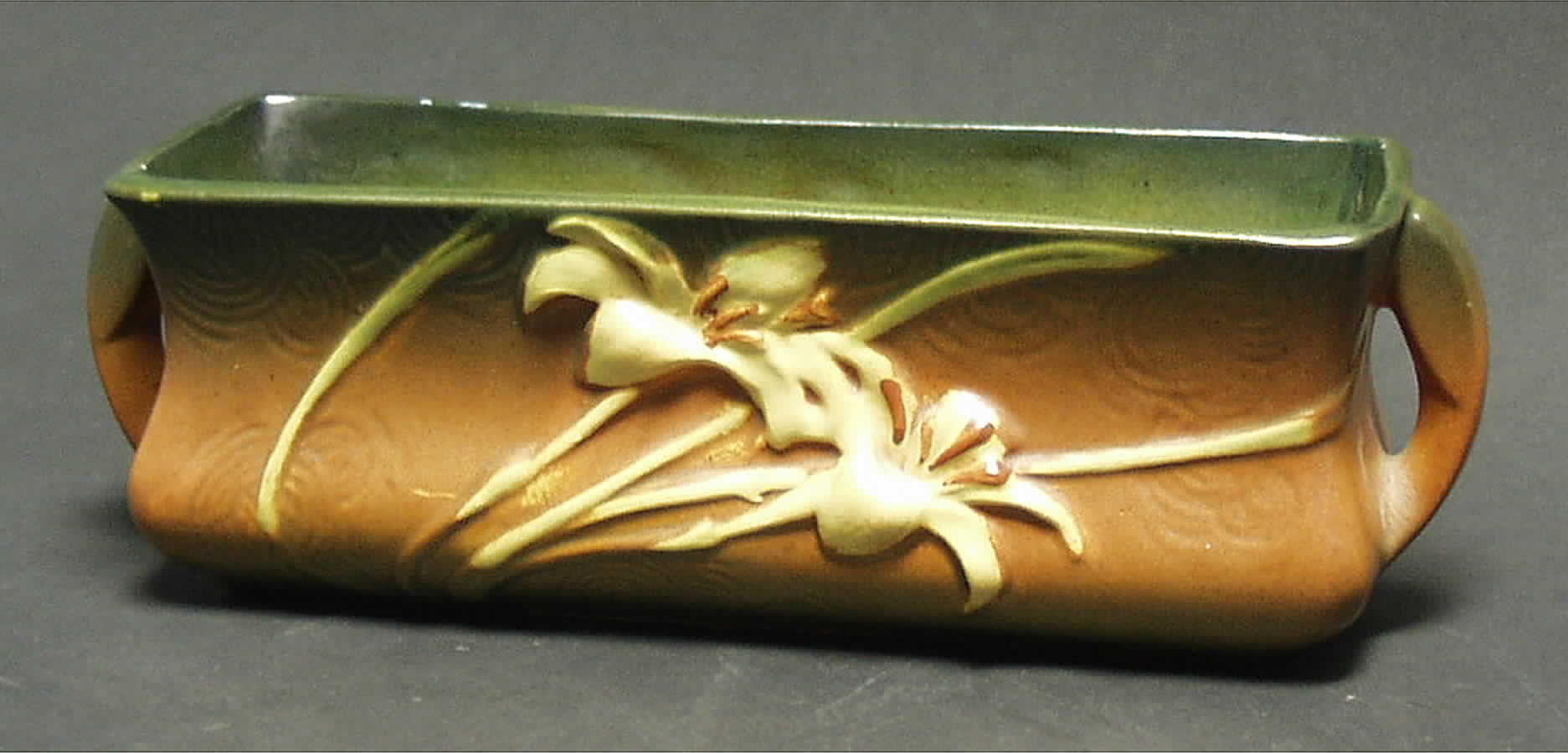 Zephyr Lily Siena Window Box Planter by Roseville-1