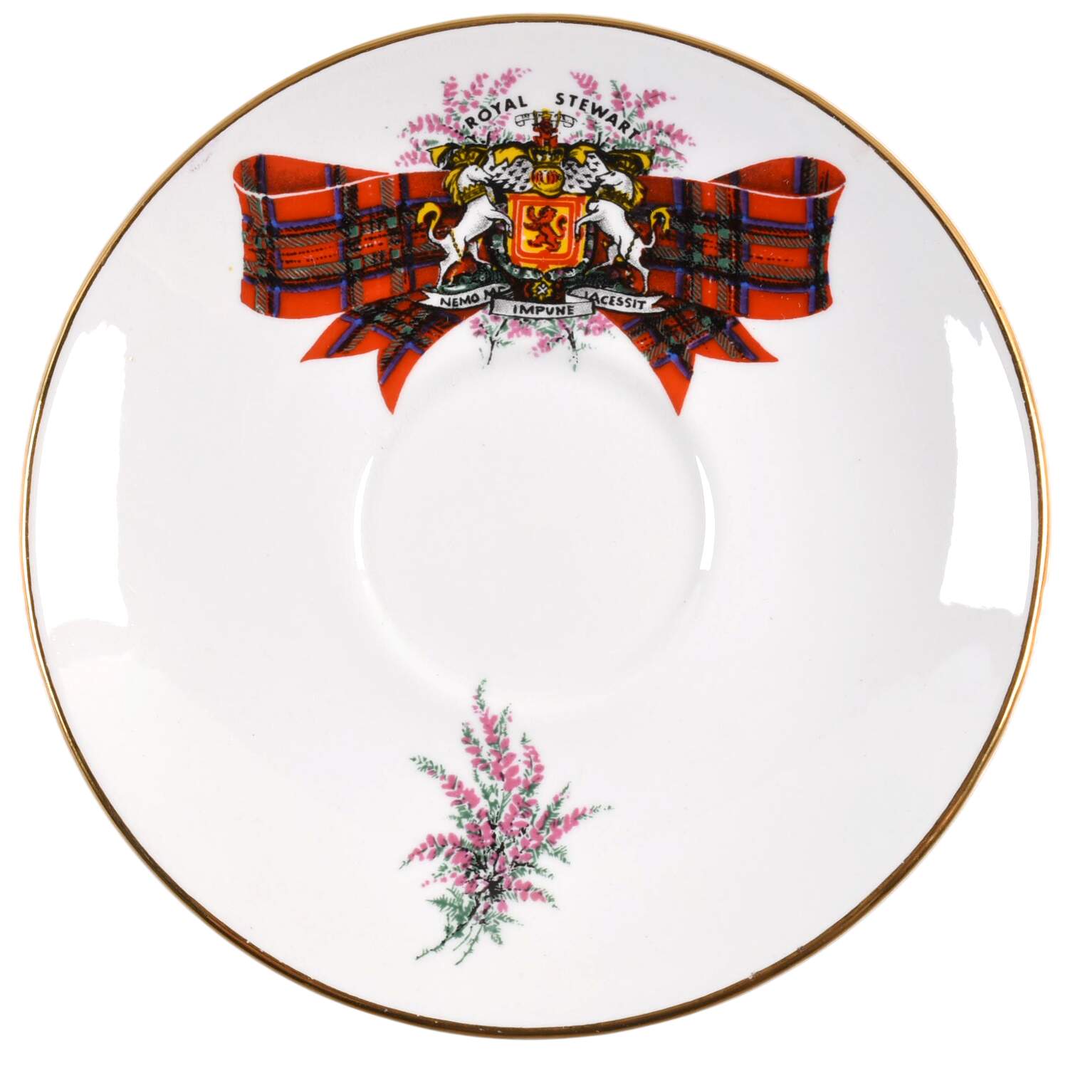 Coat of Arms (Smooth) Saucer for Footed Cup by Royal Grafton-1