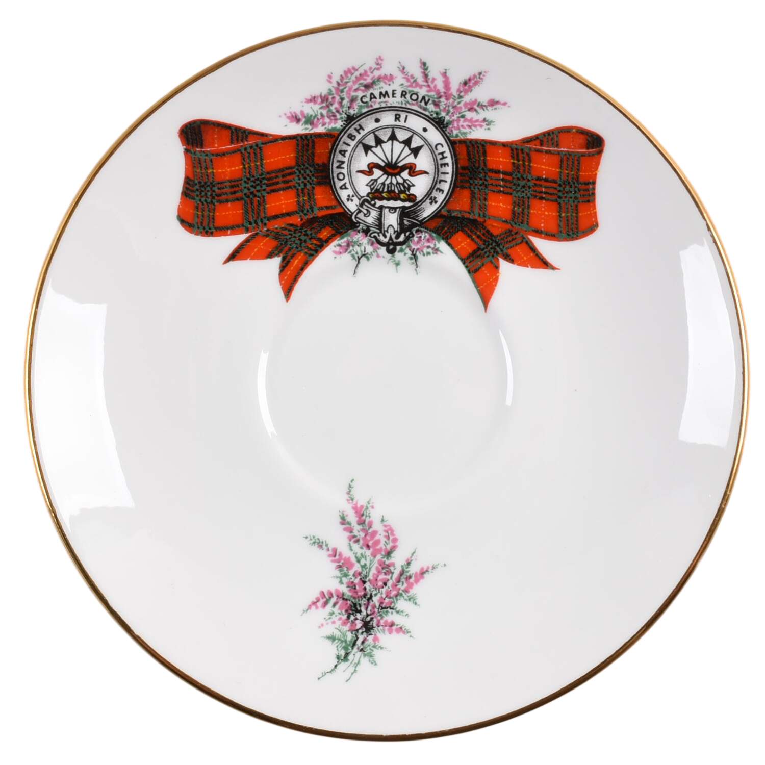 Coat of Arms (Smooth) Saucer for Footed Cup by Royal Grafton-1