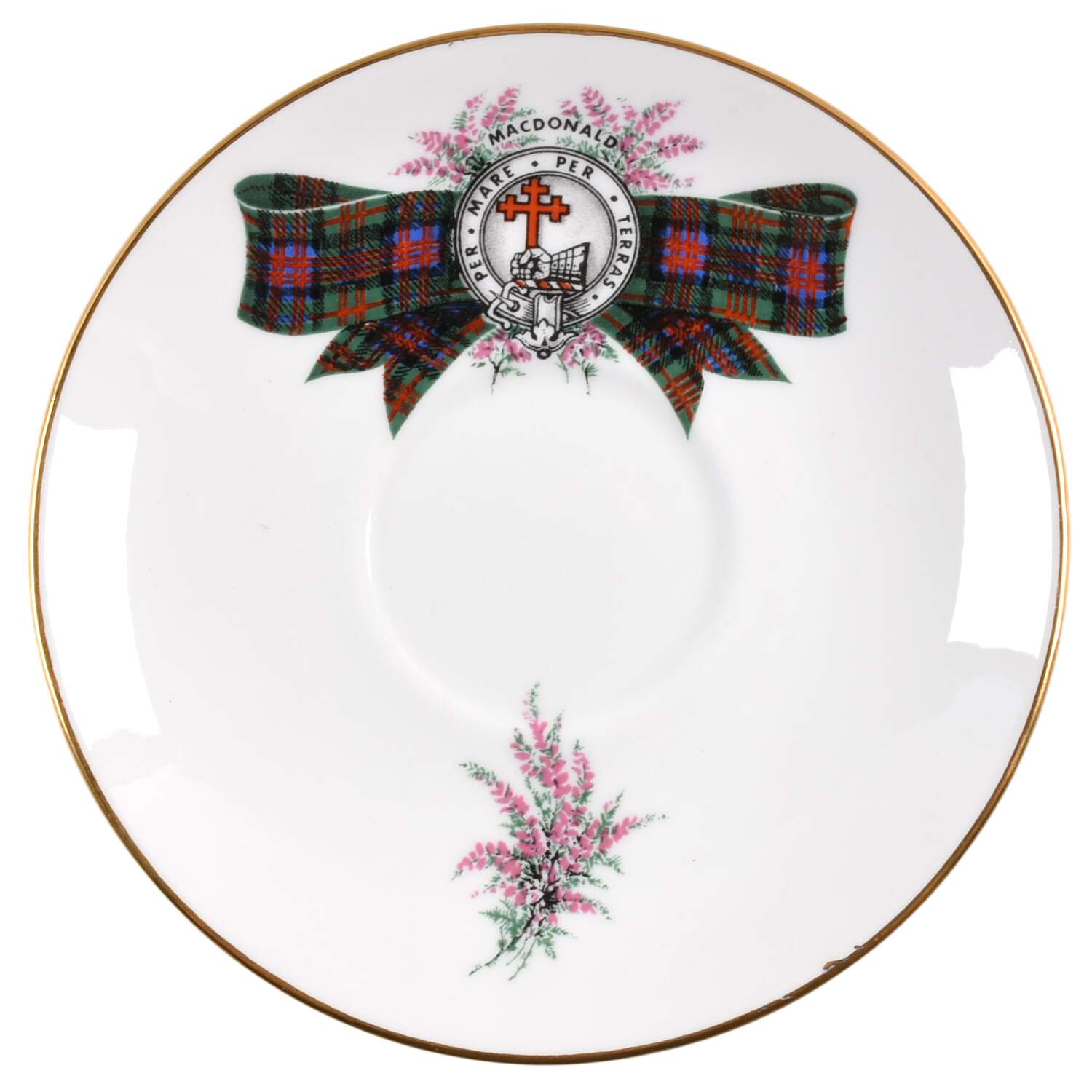 Coat of Arms (Smooth) Saucer for Footed Cup by Royal Grafton-1