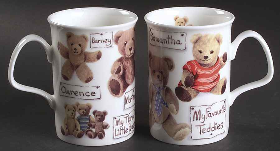 My Favorite Teddies Mug by Roy Kirkham-1
