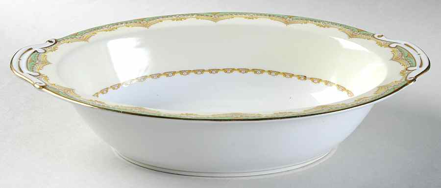 RNS11 11" Oval Vegetable Bowl by Ransom (Japan)-1