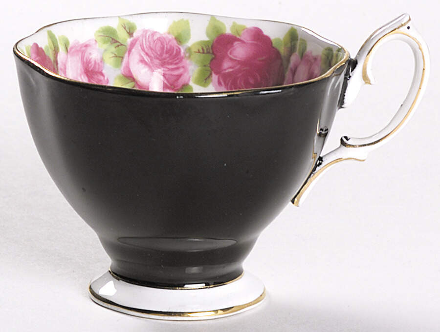 Old English Rose (Hampton) Footed Demitasse Cup by Royal Albert-1