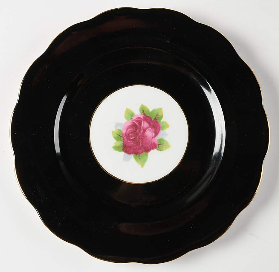 Old English Rose (Hampton) Salad Plate by Royal Albert-1