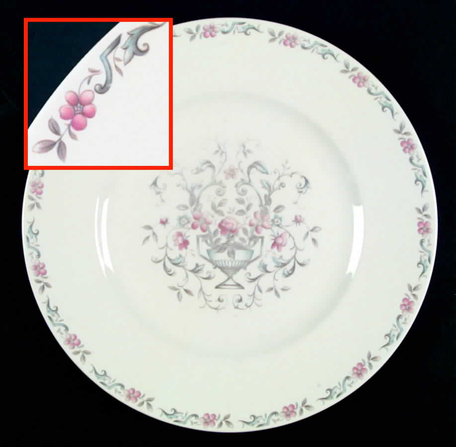 Pavan Dinner Plate by Ridgway (Ridgways)-1