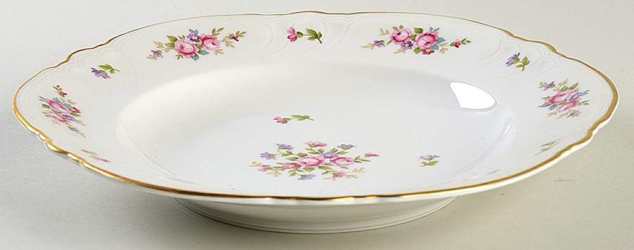 Rose Rim Soup Bowl by Rosenthal - Continental-1
