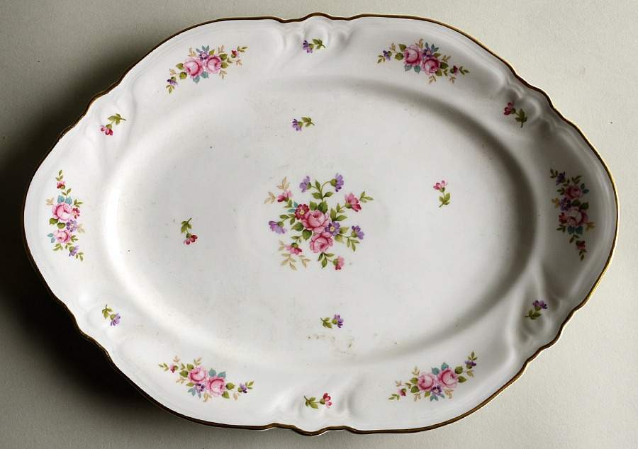 Rose 12" Oval Serving Platter by Rosenthal - Continental-1