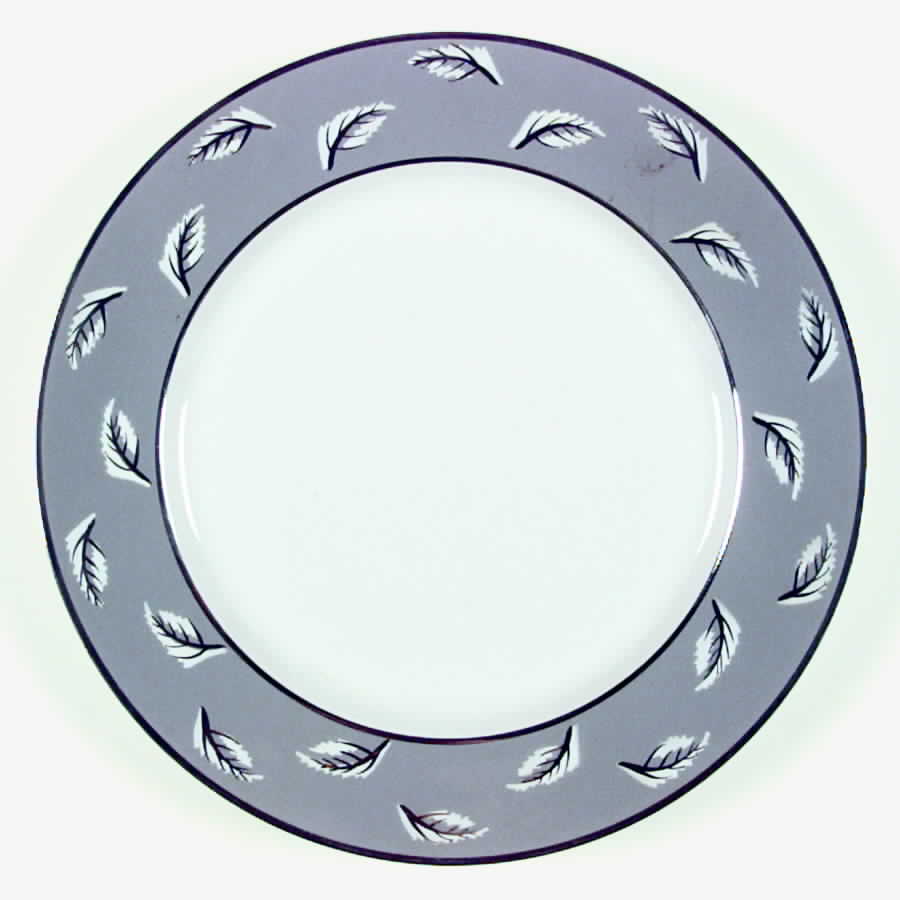 Duchess of Devon(Platinum Trim) Dinner Plate by Royal Jackson-1