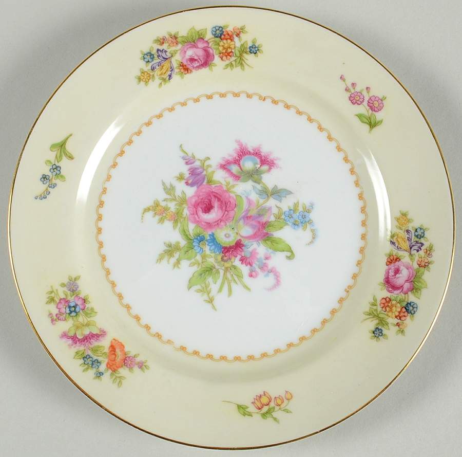 RO52 Salad Plate by Rose (Japan)-1