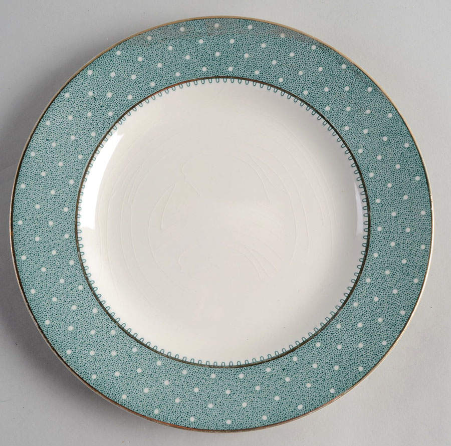 Conway Green Salad Plate by Ridgway (Ridgways)-1