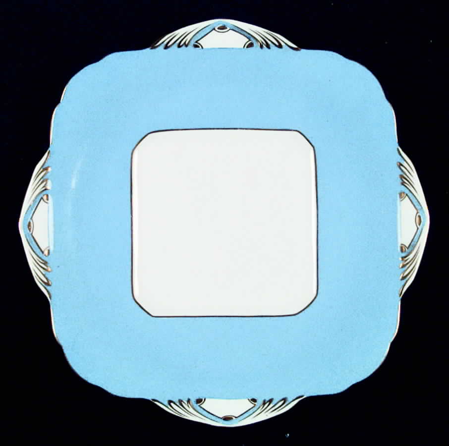 5764 Square Handled Cake Plate by Royal Grafton-1