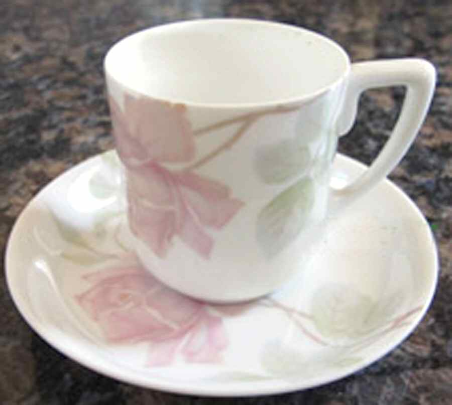 CHRISTIANIA Flat Demitasse Cup & Saucer Set by Rosenthal - Continental-1