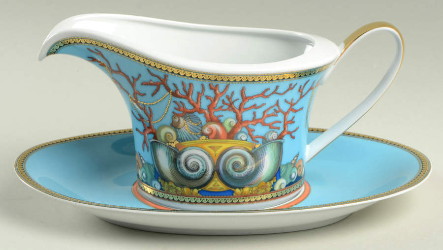 Les Tresors De La Mer Gravy Boat & Underplate by Rosenthal - Continental-1