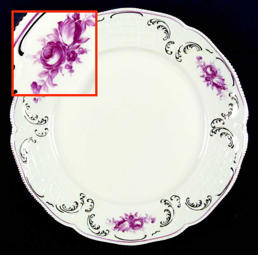 R622 Dinner Plate by Rosenthal - Continental-1