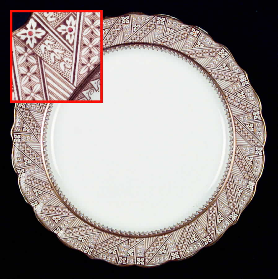 RW63 Luncheon Plate by Royal Worcester-1