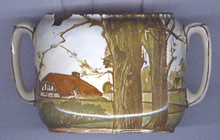 Woodland Sugar Bowl No Lid by Royal Doulton-1