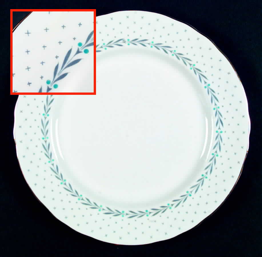 Heraldic (Scalloped) Dinner Plate by Royal Chelsea-1